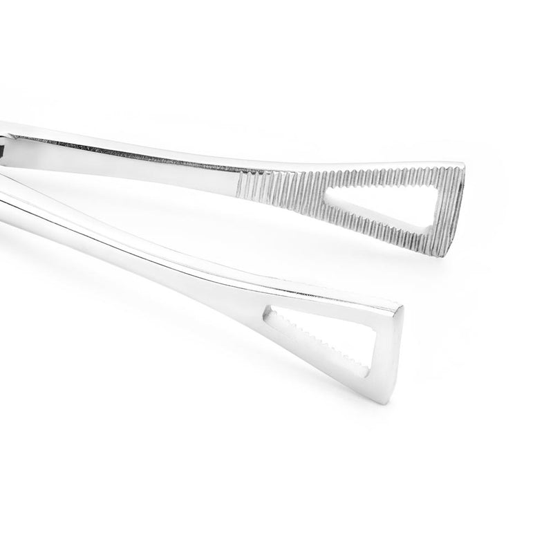 Pennington Non-Slotted 6” Steel Forceps - Painful Pleasures