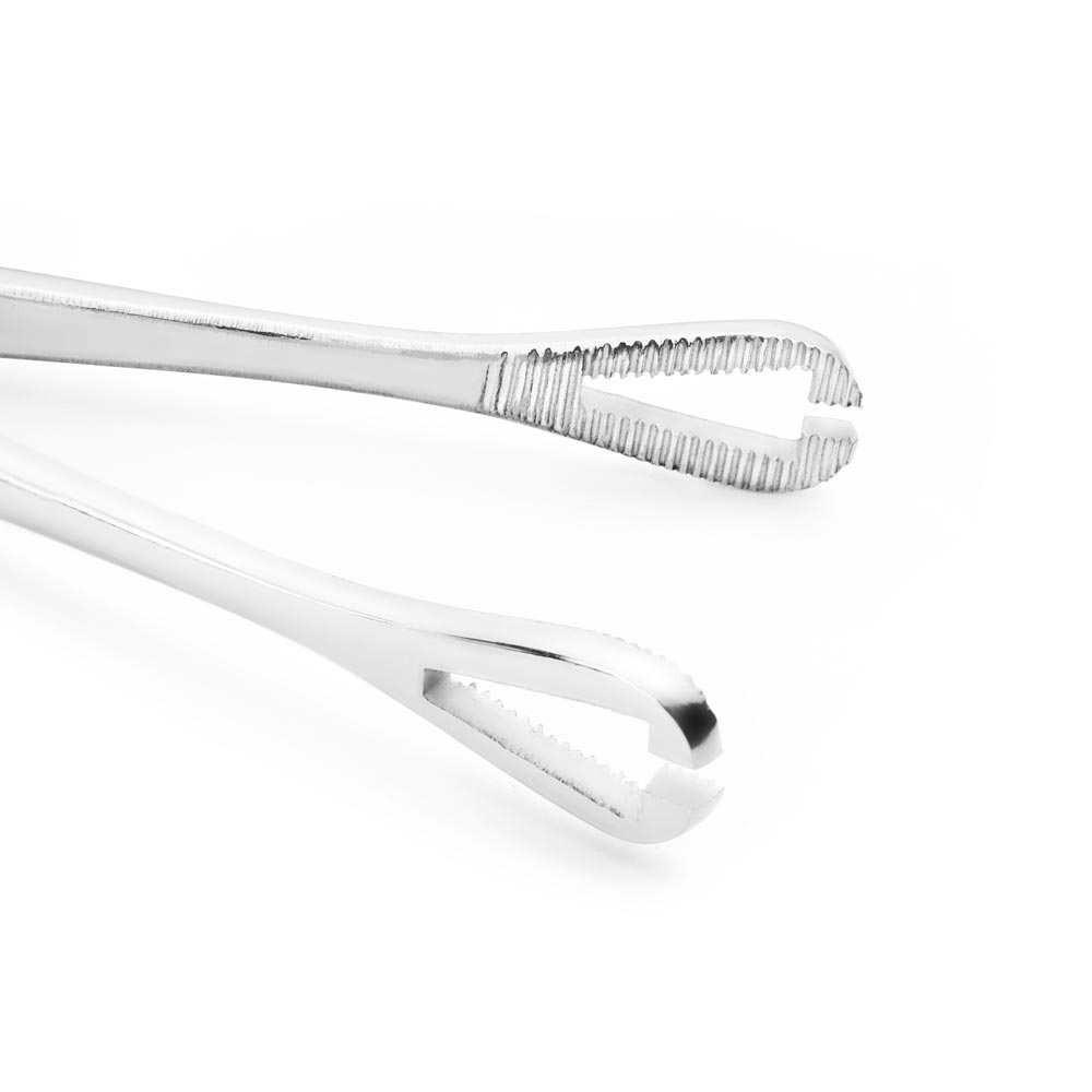 Mini Pennington 6” Slotted Steel Forceps - Painful Pleasures