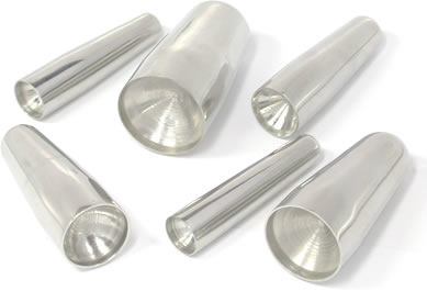 Stainless Steel Medium Taper - 7/16" -  1" - Price Per Taper - Painful Pleasures