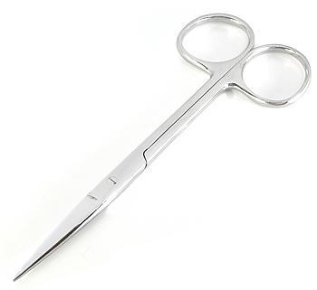 Straight 4.5" Iris Scissors - Painful Pleasures