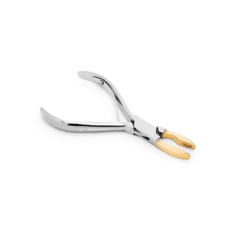 Small Ring Closing 5" Steel Pliers with Brass Tips - Painful Pleasures