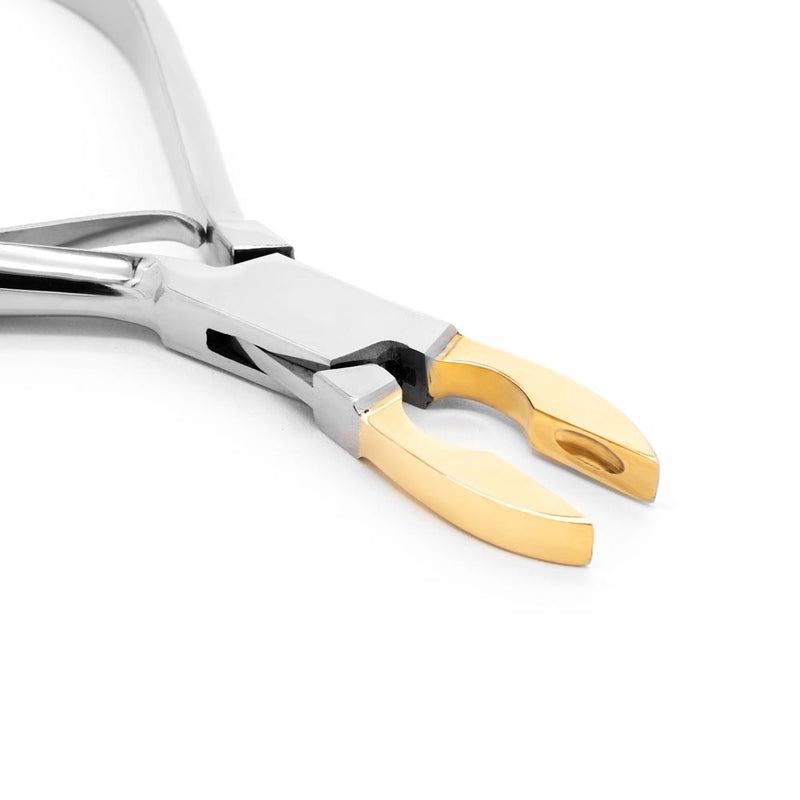 Small Ring Closing 5" Steel Pliers with Brass Tips - Painful Pleasures