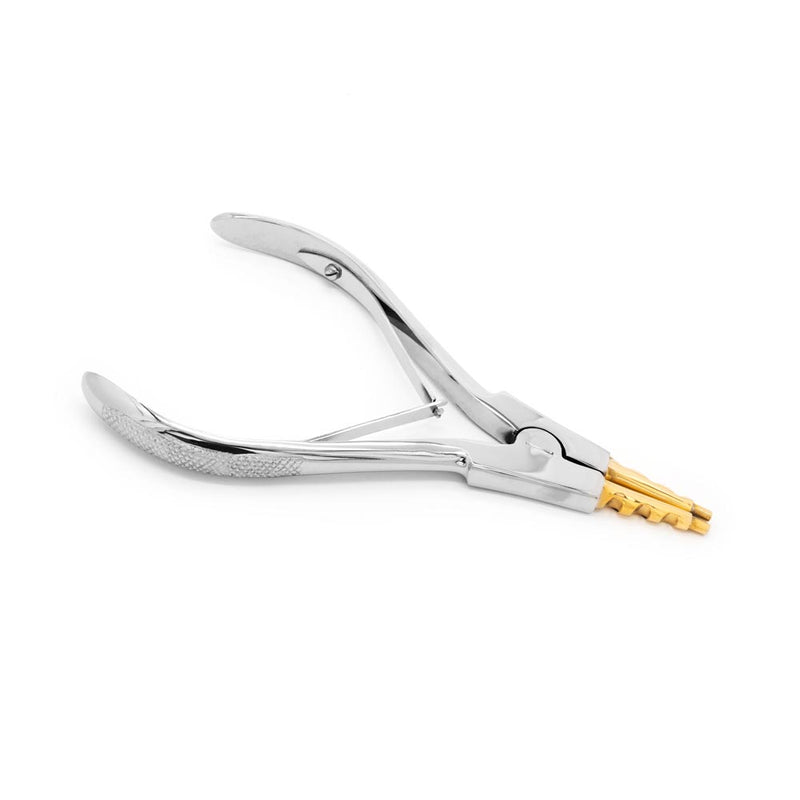 6 Inch Ring Opening Pliers with BRASS TIPS - Painful Pleasures