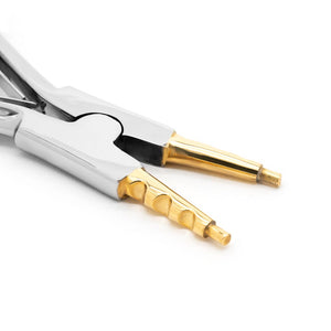 6 Inch Ring Opening Pliers with BRASS TIPS - Painful Pleasures