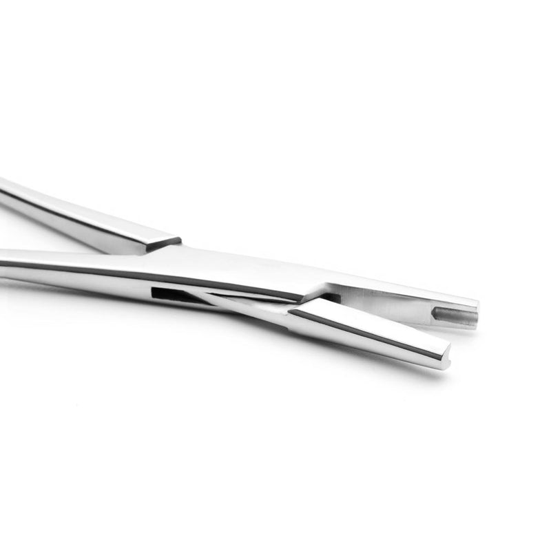 MicroDermal Surface Anchor 5” Steel Forceps - Painful Pleasures