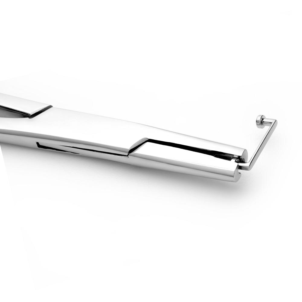 MicroDermal Surface Anchor 5” Steel Forceps - Painful Pleasures