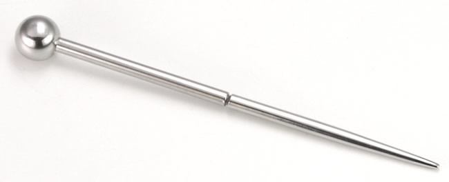 12g 1 inch Threaded Taper with 1.2mm Threading - Painful Pleasures