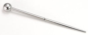 12g 1 inch Threaded Taper with 1.2mm Threading - Painful Pleasures