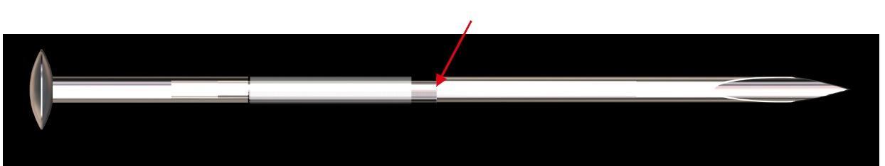 18g Disposable Stainless Steel Pin Taper for Internally Threaded or Threadless Jewelry — Price Per 1 - Painful Pleasures