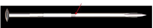 18g Disposable Stainless Steel Pin Taper for Internally Threaded or Threadless Jewelry — Price Per 1 - Painful Pleasures
