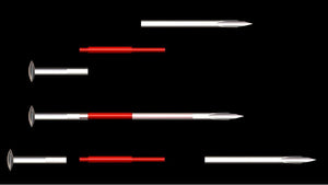 18g Disposable Stainless Steel Pin Taper for Internally Threaded or Threadless Jewelry — Price Per 1 - Painful Pleasures
