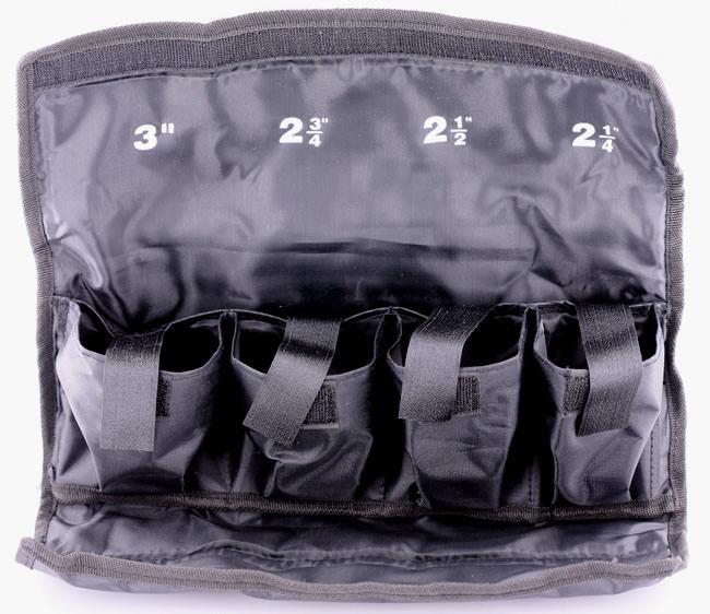 4-Piece Extra Large Taper Set — 2-1/4"– 3" — Price Per Set - Painful Pleasures