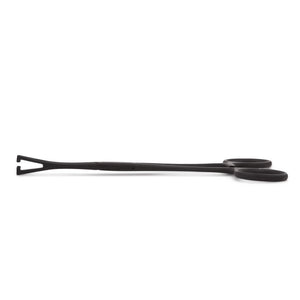 Black Oxide Coated Slotted Pennington 6” Forceps – Top