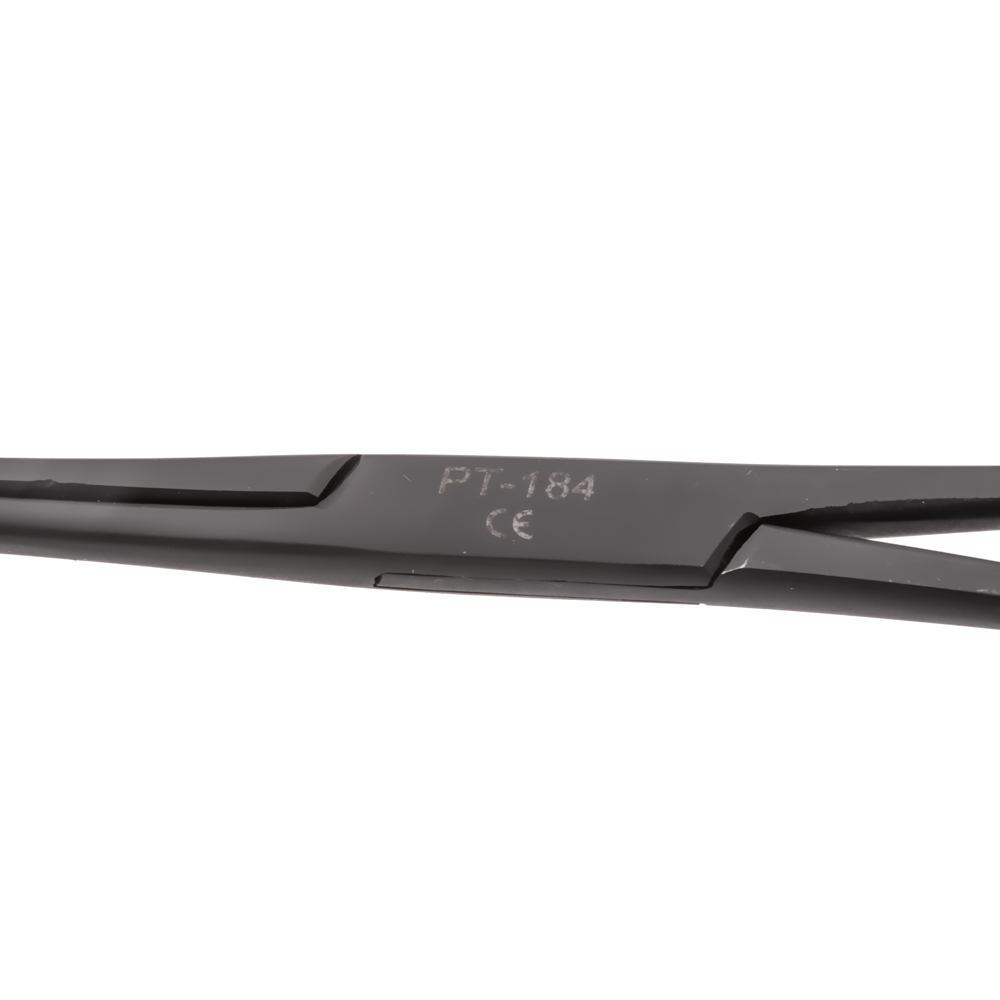 Black Oxide Coated Slotted Pennington 6” Forceps – Tip
