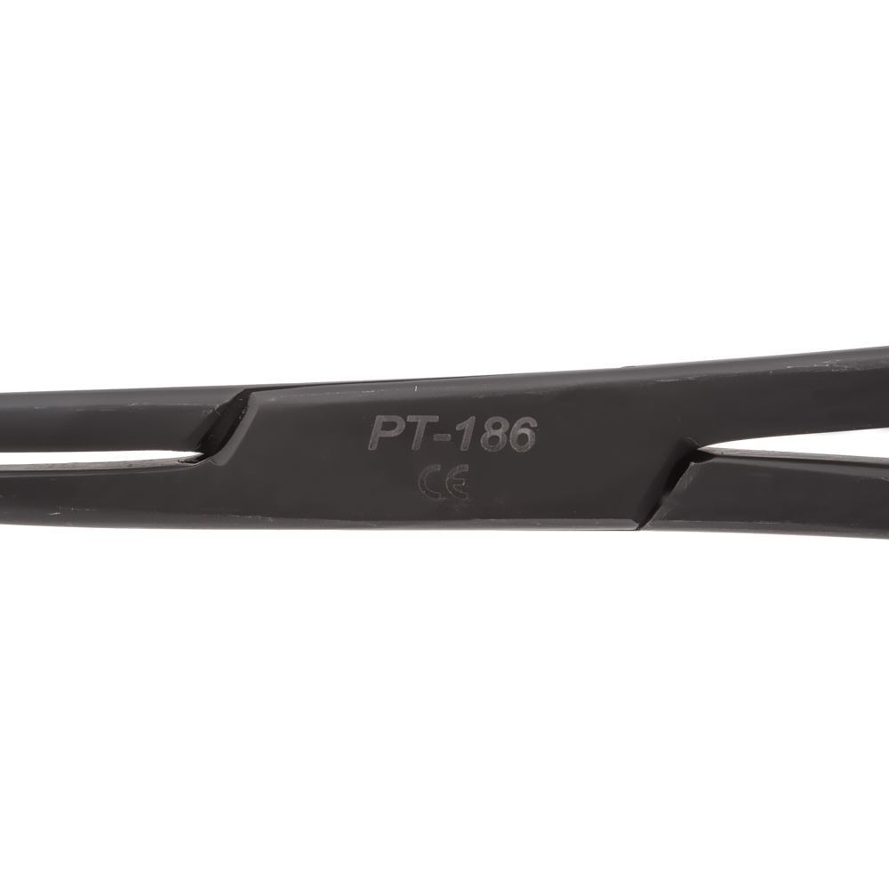 Black Oxide Coated Slotted Forester (Sponge) 7” Forceps – Tip