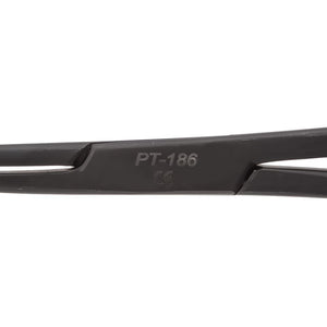 Black Oxide Coated Slotted Forester (Sponge) 7” Forceps – Tip
