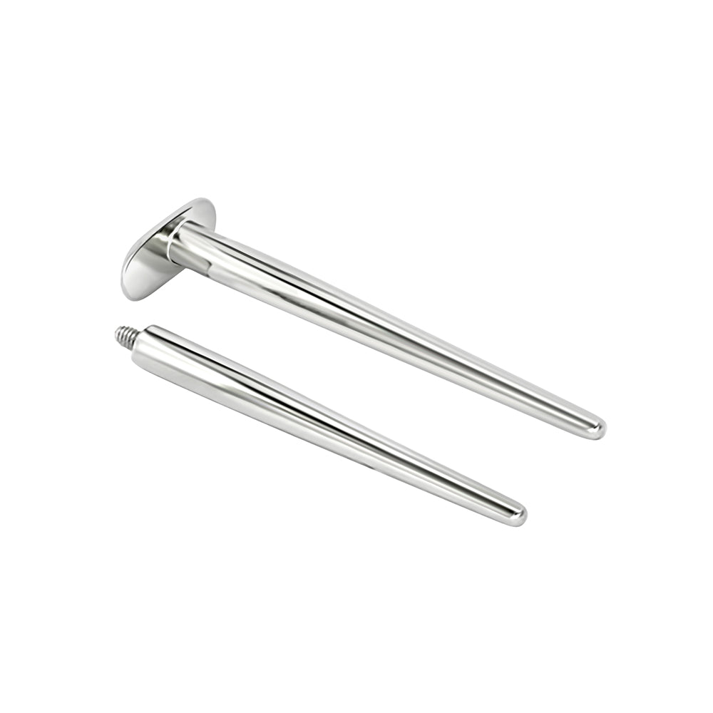 10g 1 inch Threaded Taper with 1.2mm Threading - Painful Pleasures