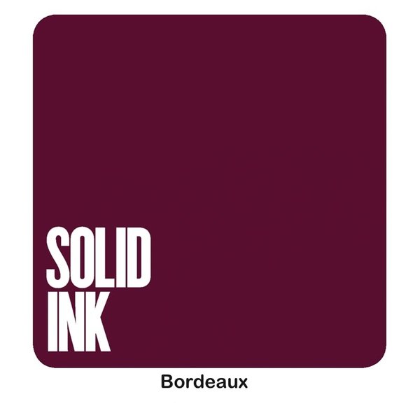 Solid Ink - Bordeaux - Ultimate Tattoo Supply