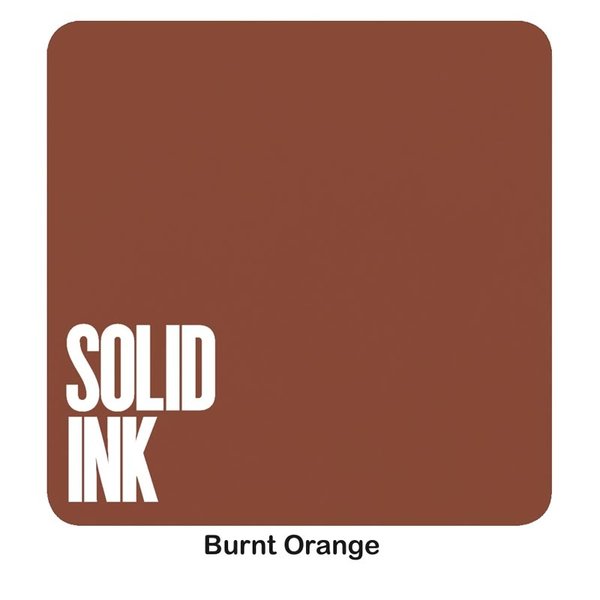 Solid Ink - Burnt Orange - Ultimate Tattoo Supply