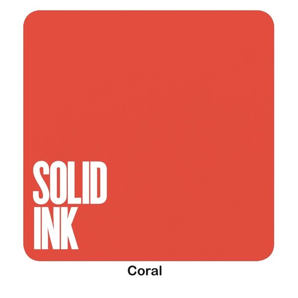 Solid Ink - Coral - Ultimate Tattoo Supply