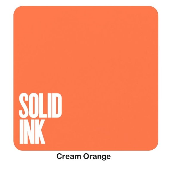 Solid Ink - Cream Orange - Ultimate Tattoo Supply