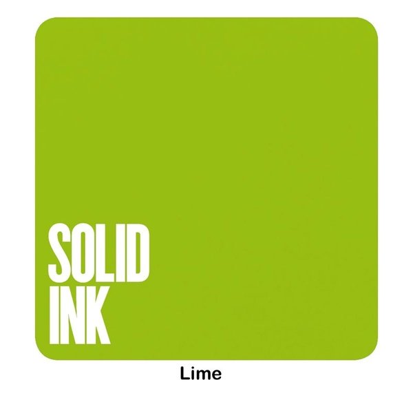 Solid Ink - Lime - Ultimate Tattoo Supply