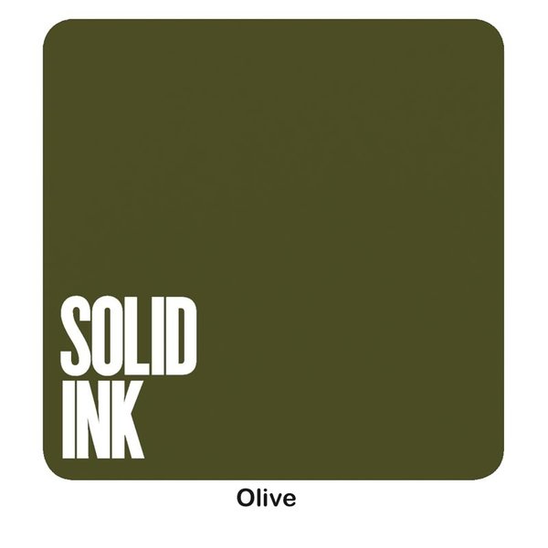Solid Ink - Olive - Ultimate Tattoo Supply