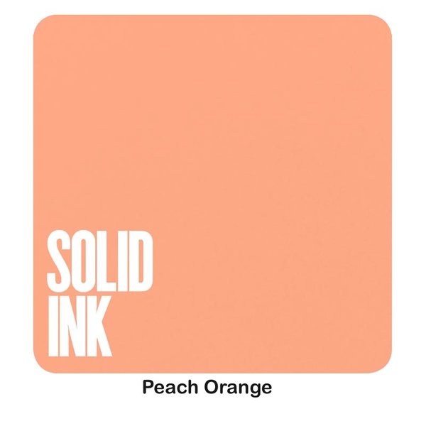 Solid Ink - Peach Orange - Ultimate Tattoo Supply