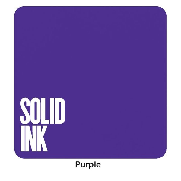 Solid Ink - Purple - Ultimate Tattoo Supply