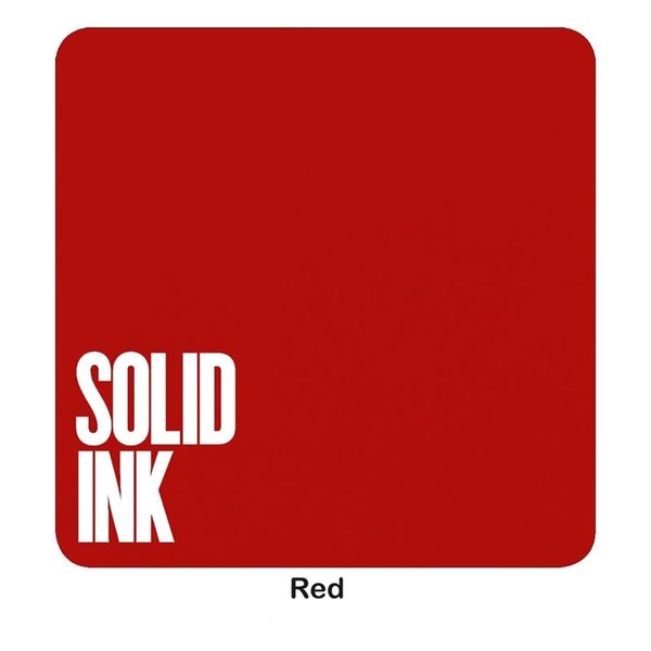Solid Ink - Red - Ultimate Tattoo Supply