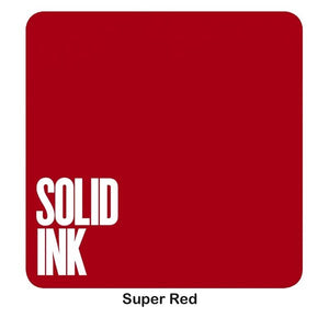Solid Ink - Super Red - Ultimate Tattoo Supply