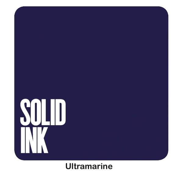 Solid Ink - Ultramarine - Ultimate Tattoo Supply