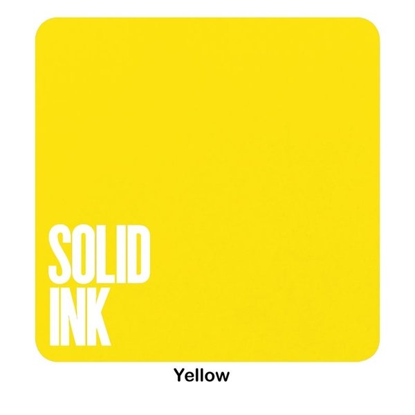 Solid Ink - Yellow - Ultimate Tattoo Supply