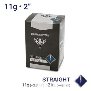 11g Sterilized 2" Body Piercing Needles — Box of 50 - Painful Pleasures