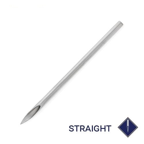 Precision Straight Body Piercing Needles — Price Per Box — Pick Size - Painful Pleasures