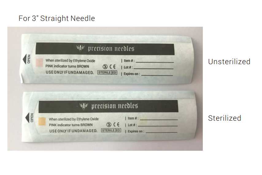 12g Sterilized 3" Body Piercing Needles — Box of 100 - Painful Pleasures