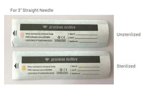 12g Sterilized 3" Body Piercing Needles — Box of 100 - Painful Pleasures