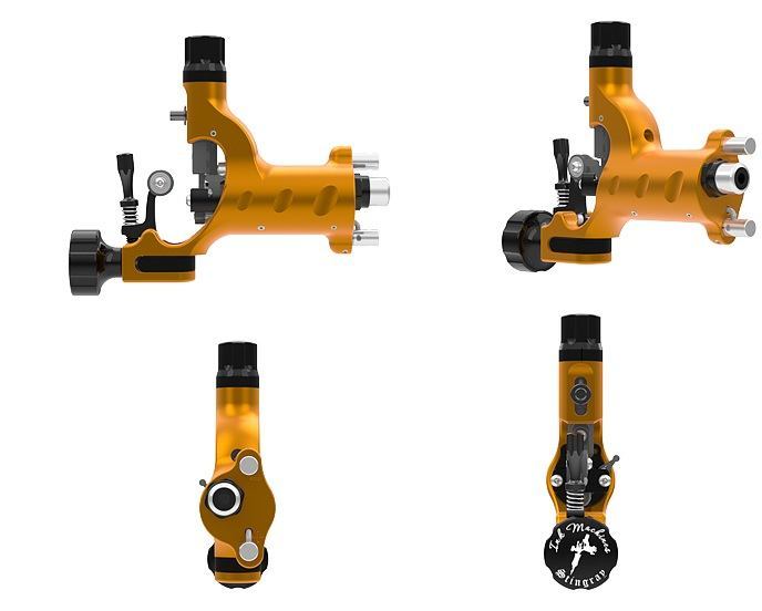 Stingray Blazing Gold Tattoo Machine