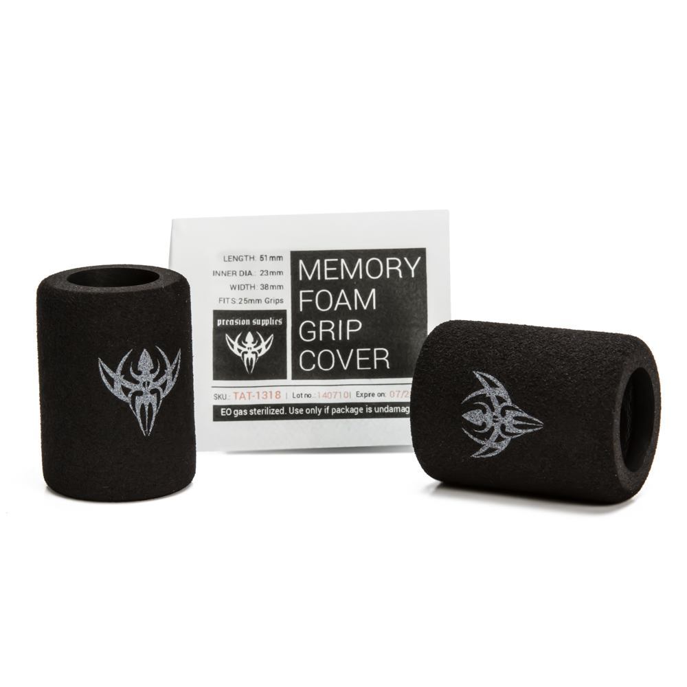 Precision Sterilized Small Memory Foam Grip Covers — Box of 20 - Ultimate Tattoo Supply