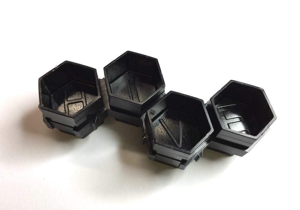 Hive Caps™ — Bag of 200 Ink Caps (50 Pieces) — Pick Color - Ultimate Tattoo Supply