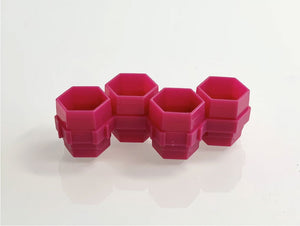 Hive Caps™ — Bag of 200 Ink Caps (50 Pieces) — Pick Color - Ultimate Tattoo Supply