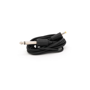 FK Irons Darklab 6’ Straight Air Mini DC Cable — Black - Ultimate Tattoo Supply