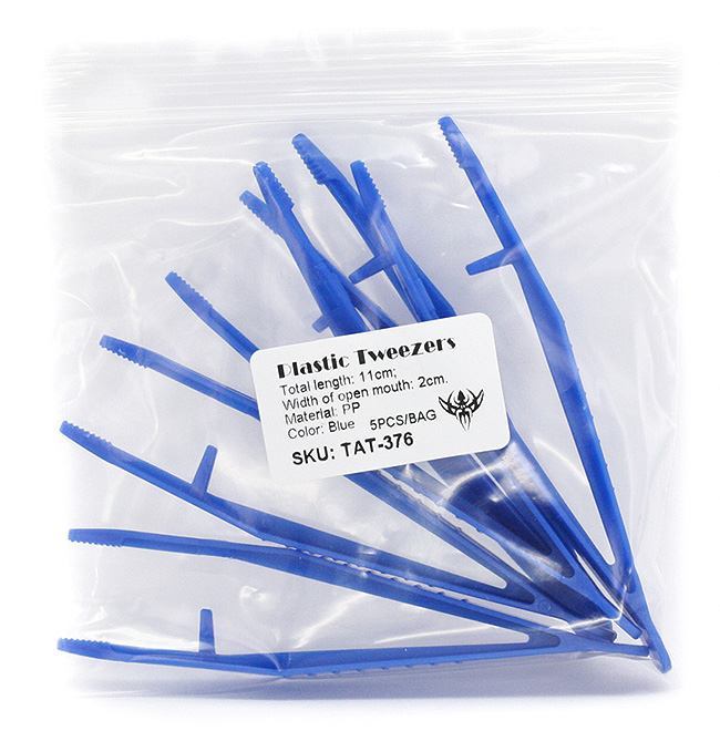 Blue Plastic Tweezers - Painful Pleasures