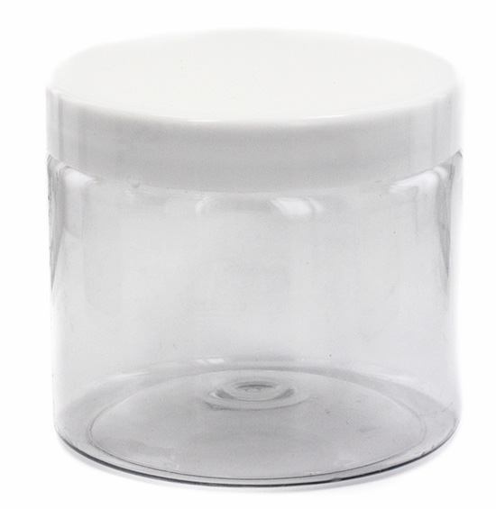 16oz Plastic Jar with Screw Lid - Painful Pleasures
