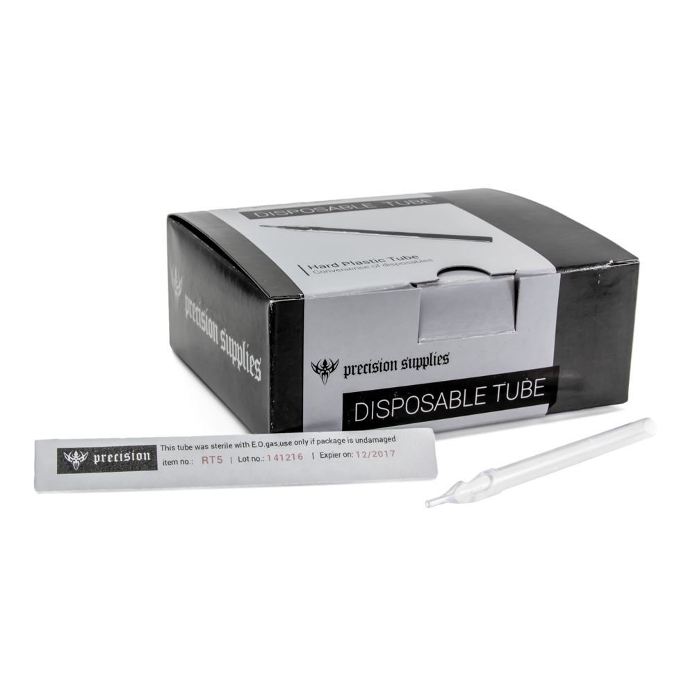 Disposable Sterilized Tattoo Tube Only (No Grip) — Price Per 1 - Painful Pleasures