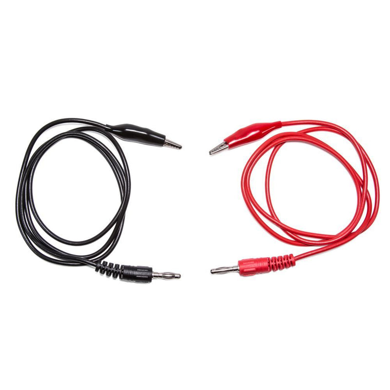 Black and Red Alligator Clip Line Set for Titanium Anodizer - Painful Pleasures