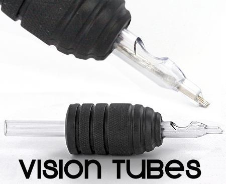 Vision Tube & Grip Sets — 1" Premium Disposable Grips — Box of 25 - Painful Pleasures