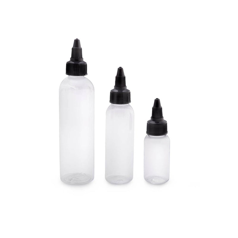 1oz Empty Tattoo Ink Bottle with Twist Top (1oz)