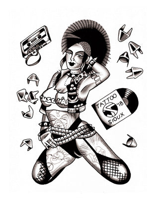 Tattoo Punks Volume 2 — Softcover Book — Punk Tattoos Sample 2