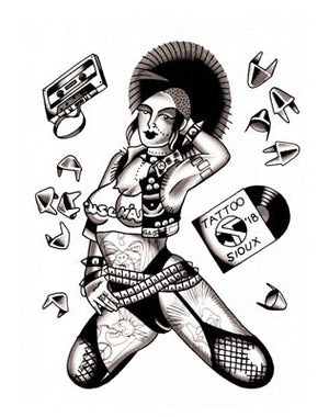 Tattoo Punks Volume 2 — Softcover Book — Punk Tattoos Sample 2